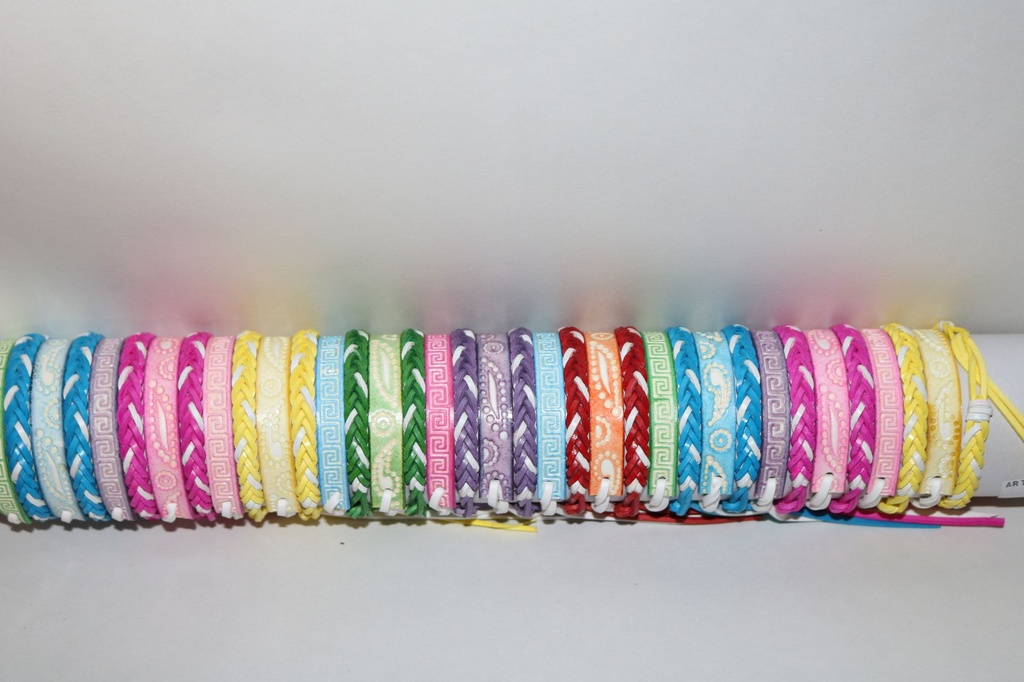 BRACCIALE CUOIO COL. ASS 