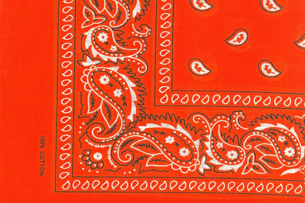 BANDANE COLORE ARANCIO 