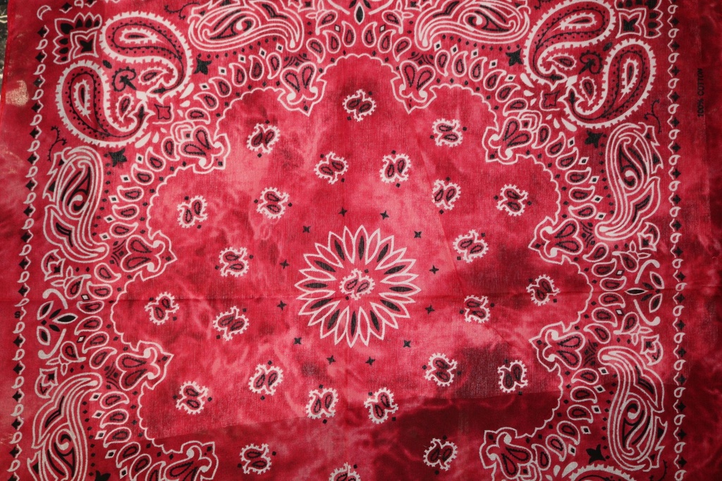 BANDANA ROSA SCURO 