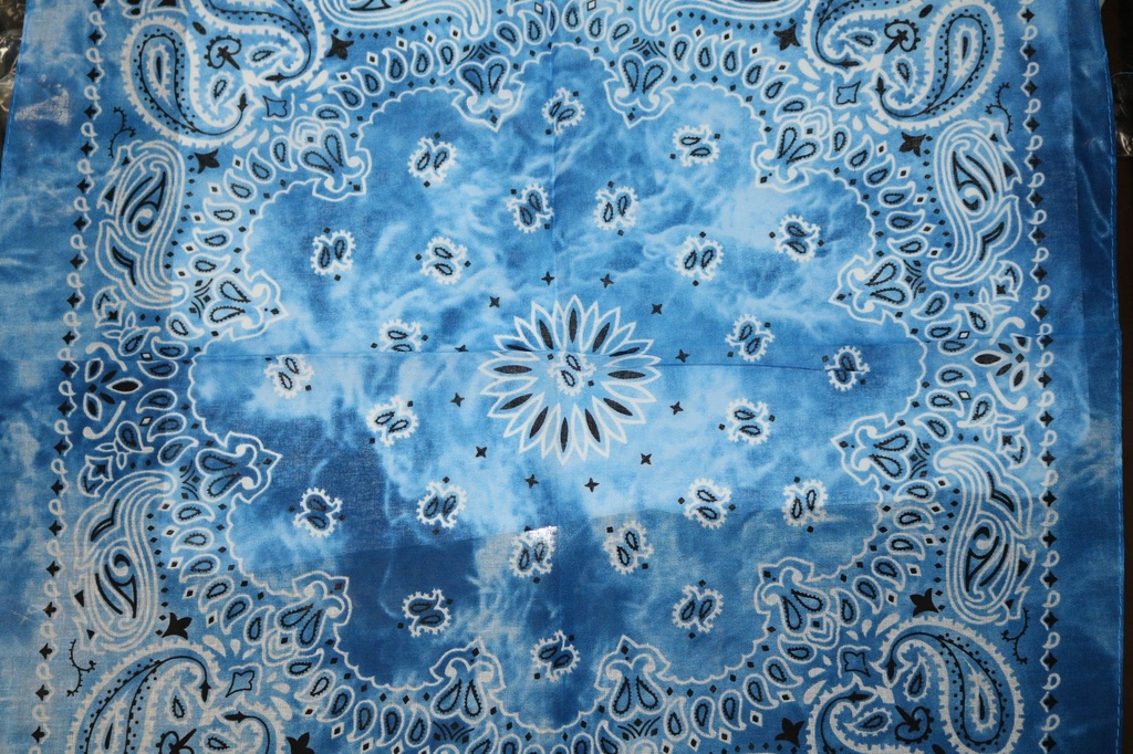 BANDANA AZZURRO 