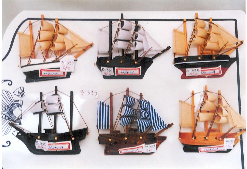 BARCHETTE MAGNETE 9x10 cm  SOGG.6 