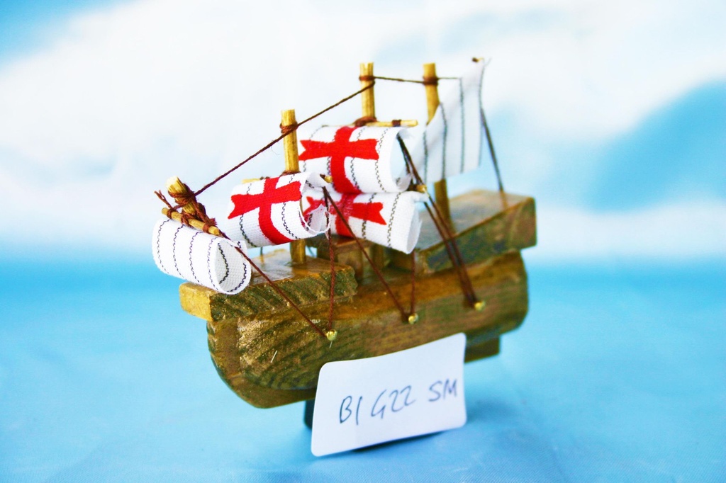 BARCHETTE LEGNO 4" - SANTA MARIA 