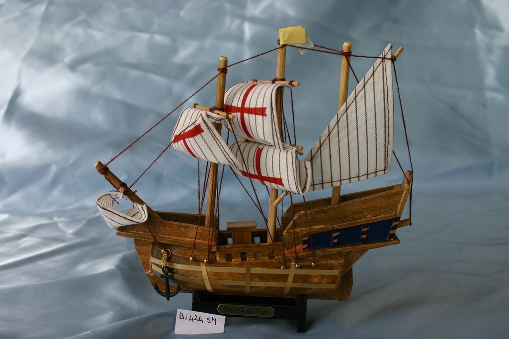 BARCHETTE LEGNO 8" - SANTA MARIA 