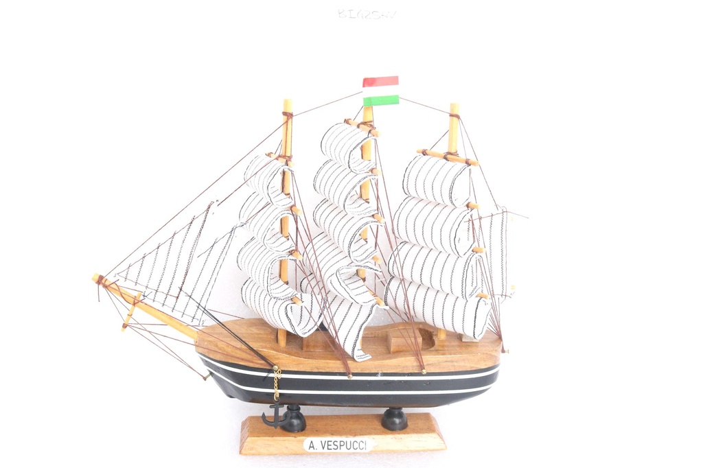 BARCHETTE LEGNO 9,5" - AMERIGO VESPUCCI 