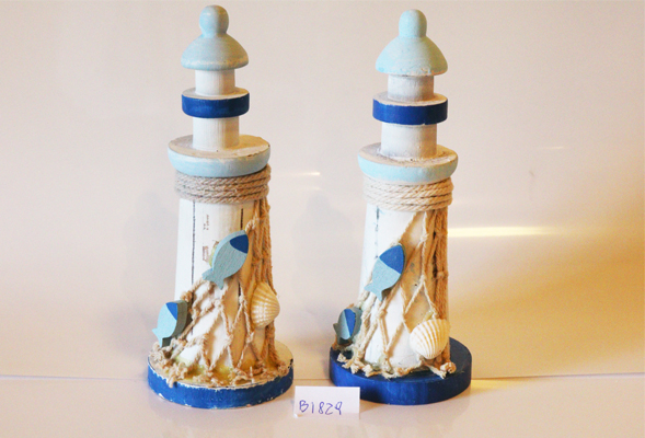 FARO LEGNO C/DECORO 15x5,5x5,5 