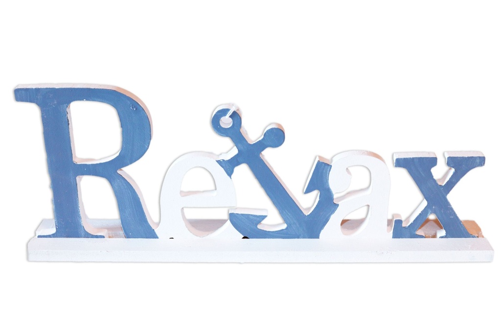 SCRITTA RELAX LEGNO 
