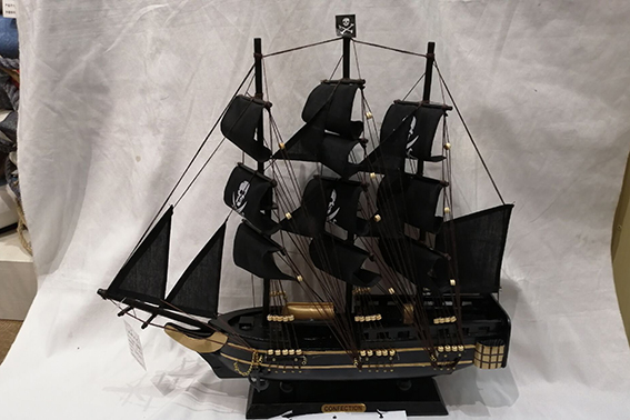 BARCA LEGNO 50*46*10 