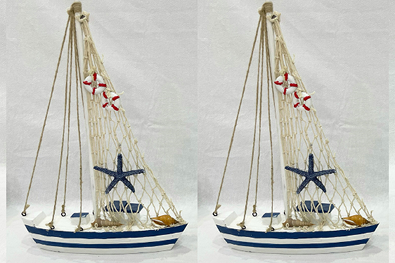 BARCA LEGNO 26*5*36.5 