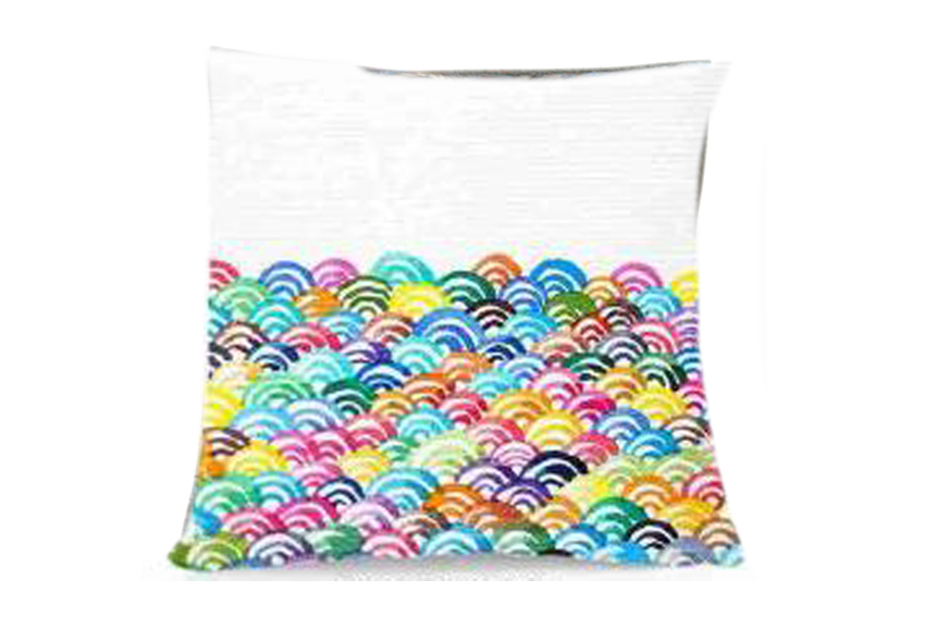 CUSCINO SEMICERCHI COLORATI 40*40 CM 