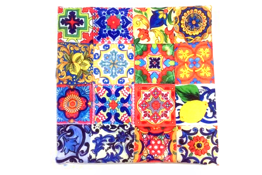 CUSCINO MAIOLICHE 40*40 CM 