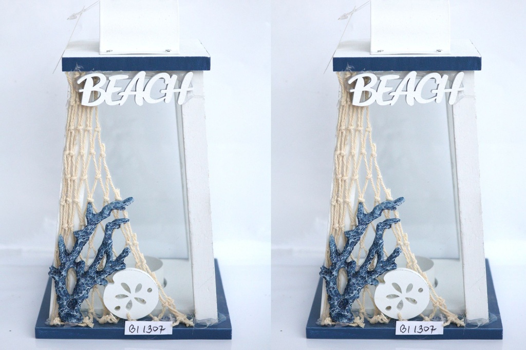 LANTERNA LEGNO CM 12.5*12.5*25 