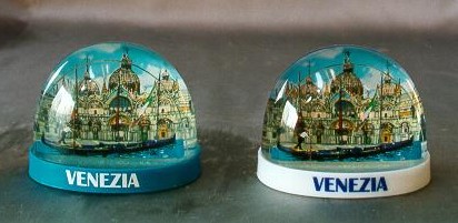 BOLLA NEVE GRA.2 VED.S.MARCO c/BASE 7,5x9 