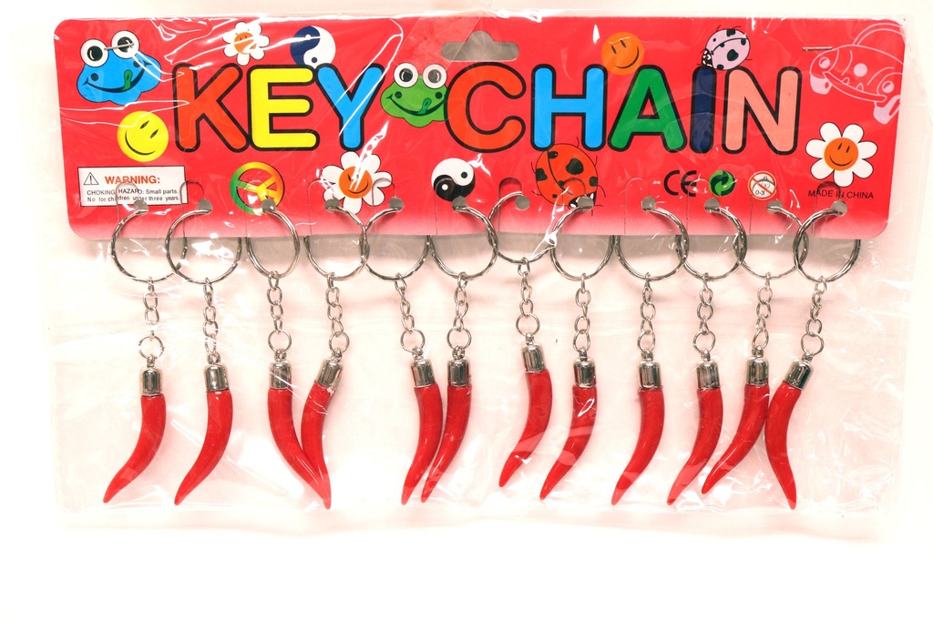 PORTACHIAVI PLASTICA CORNETTO 