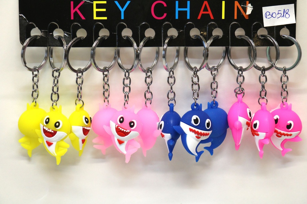 PORTACHIAVE GOMMA DELFINO COL ASS 