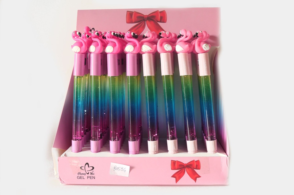 PENNA GOMMA FENICOTTERI C/LUCE 4 COL 