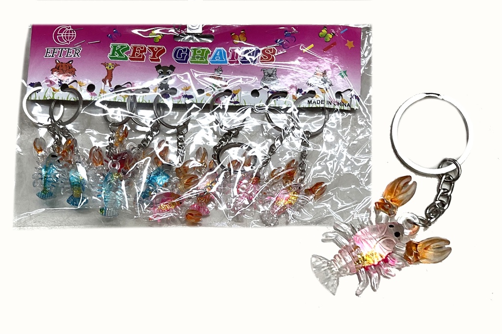 PORTACHIAVE C/SOGGETTO PLASTICA CONF. 12 PZ.