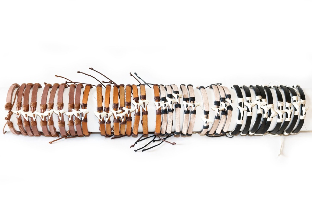 BRACCIALE ECOPELLE TONI MARRONE 