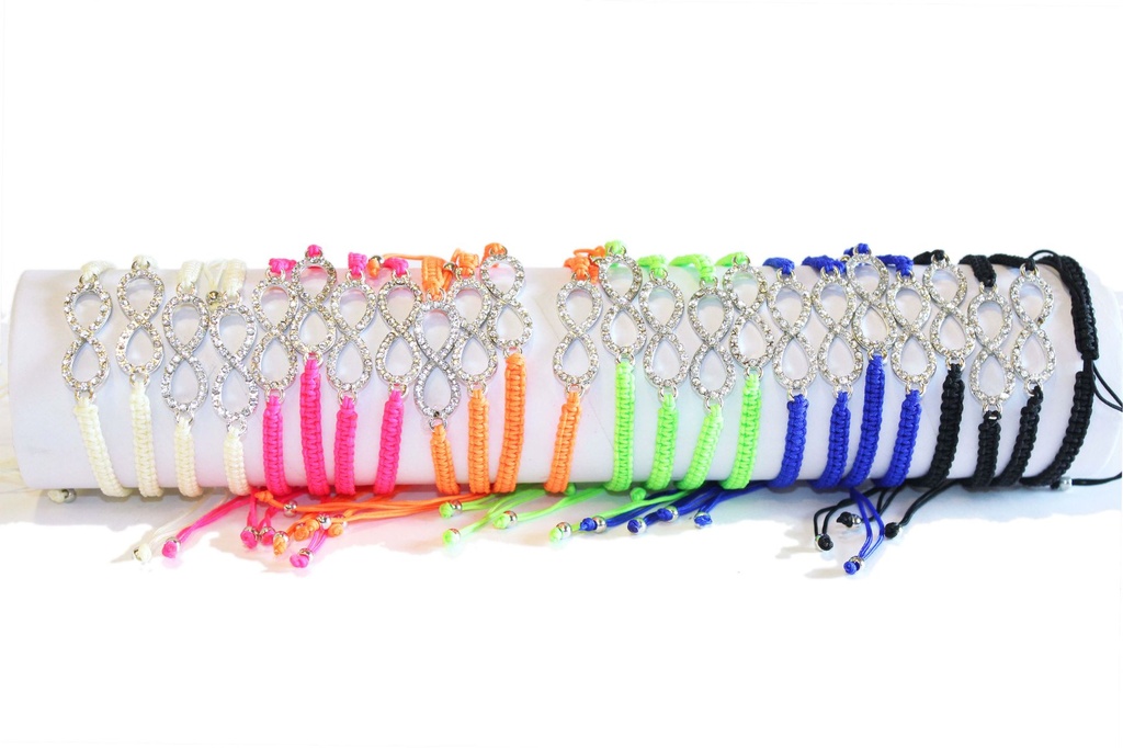 BRACCIALE POLIESTERE COLORI ASS. 