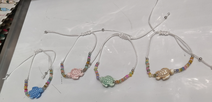 BRACCIALE CERAMICA COLORI ASS. 