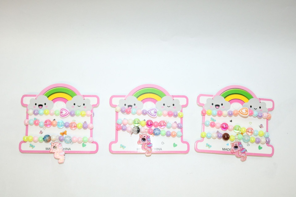 CARTELLINA DA 3 BRACCIALI  BIMBA 