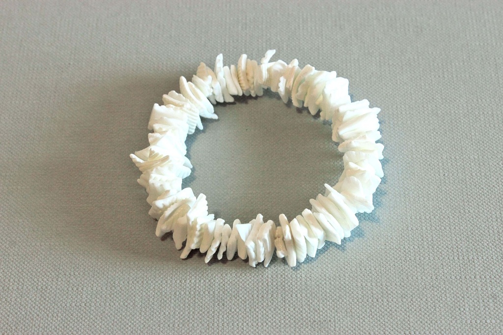 BRACCIALE  CONCHIGLIA  BIANCA 