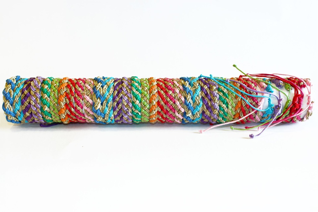 BRACCIALE TRECCE COTONE 