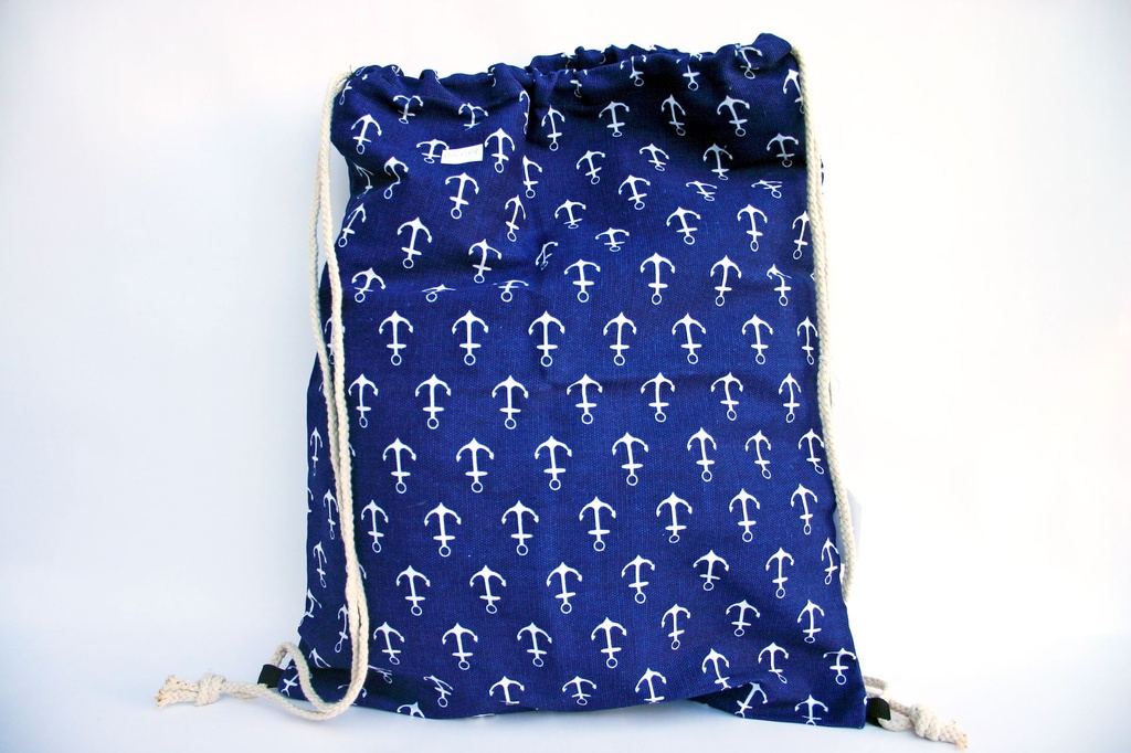 SACCHETTO STOFFA C/CORDINI 3 DECORI MARINI ASS 40*50 CM