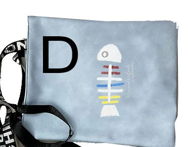 BORSA PVC 30*36.4 CM AZZURRA 