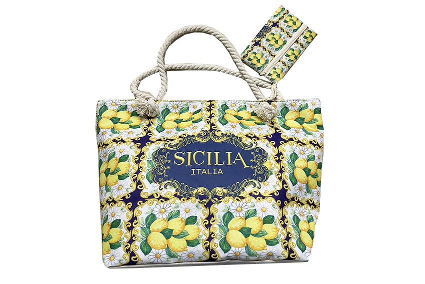BORSA STOFFA SICILIA 