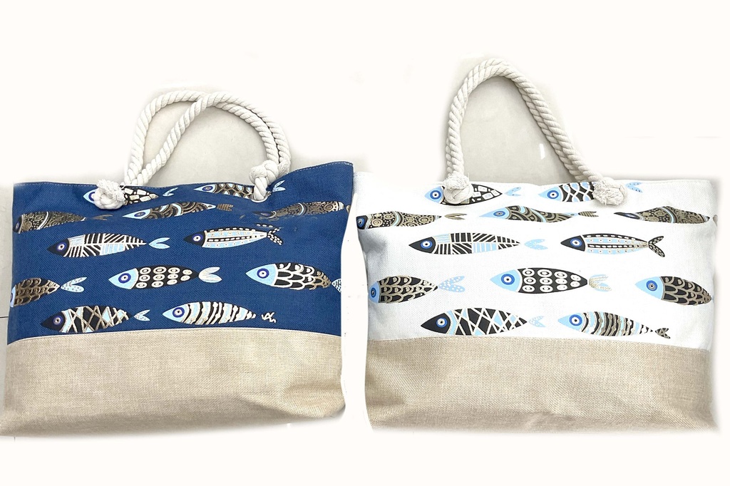 BORSA STOFFA 80*45*45cm BIANCA 