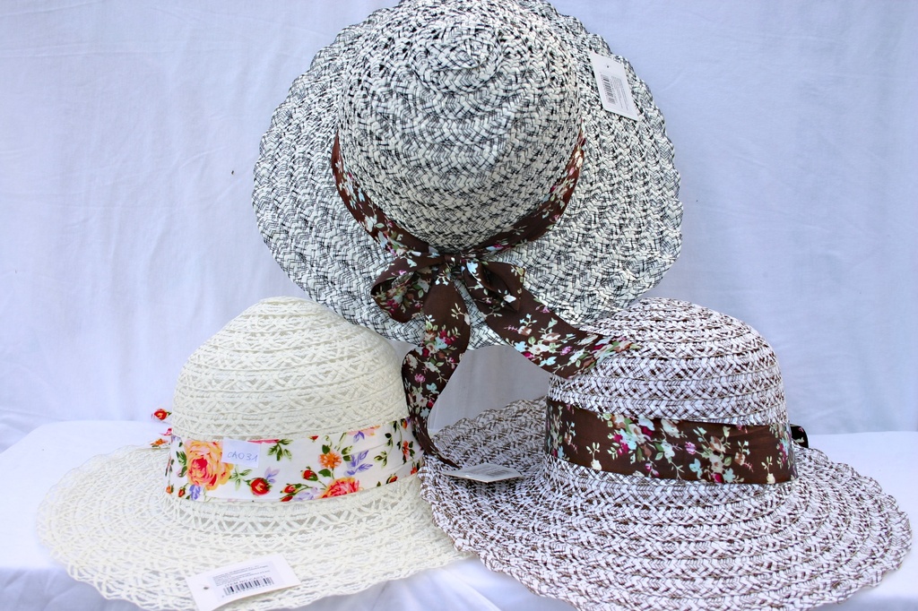 CAPPELLO PAGLIA DONNA TESA ONDA 6 COL ASS 