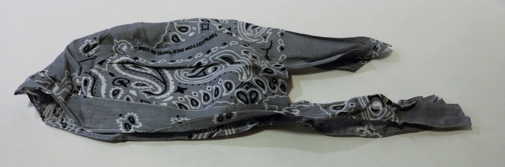 CAPPELLO BANDANA GRIGIO 