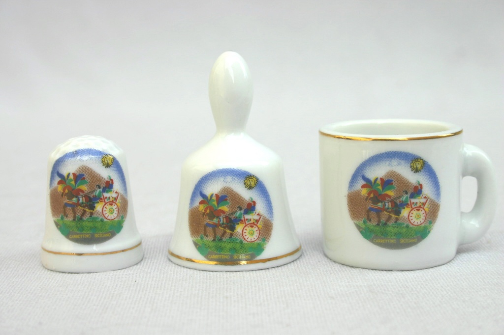 TAZZINA CERAMICA CARRETTINO 