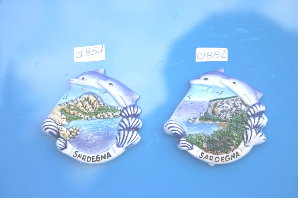 MAGNETE CERAMICA DELFINO SARDEGNA DIAM 6,5 