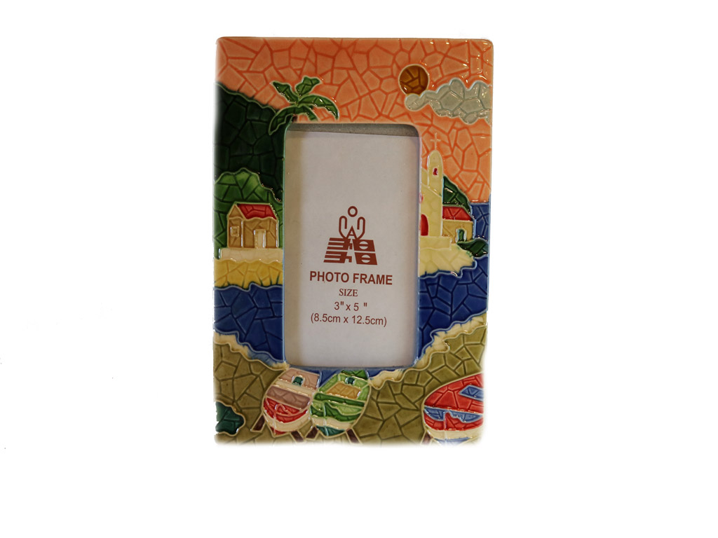 PORTAFOTO CERAMIC NAIF CASETTE 