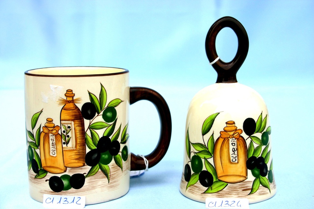 TAZZA CERAMICA C/OLIVE 