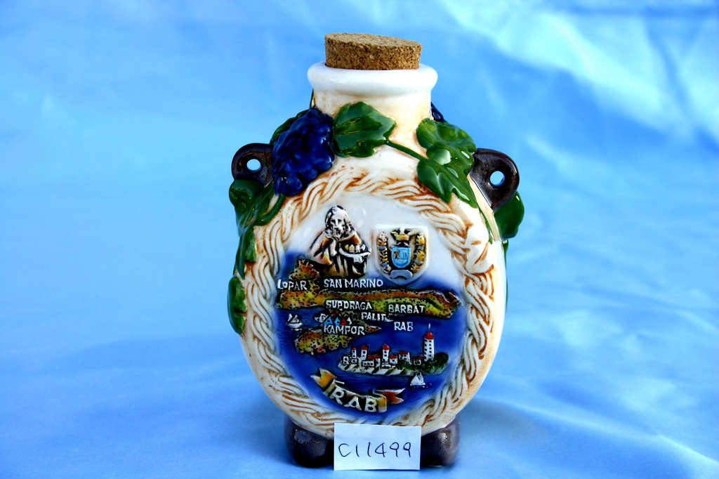 BORRACCIA CERAMICA RAB MAPPA 