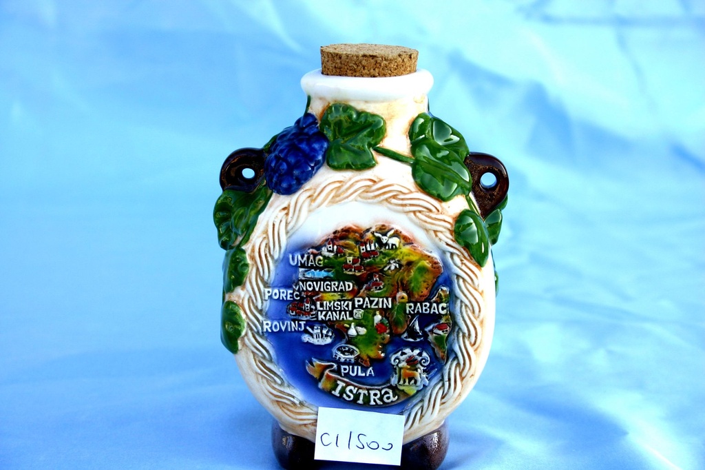 BORRACCIA CERAMICA ISTRIA MAPPA 