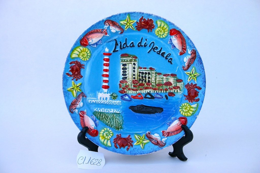PIATTO CERAMICA CM 13 LIDO DI JESOLO 