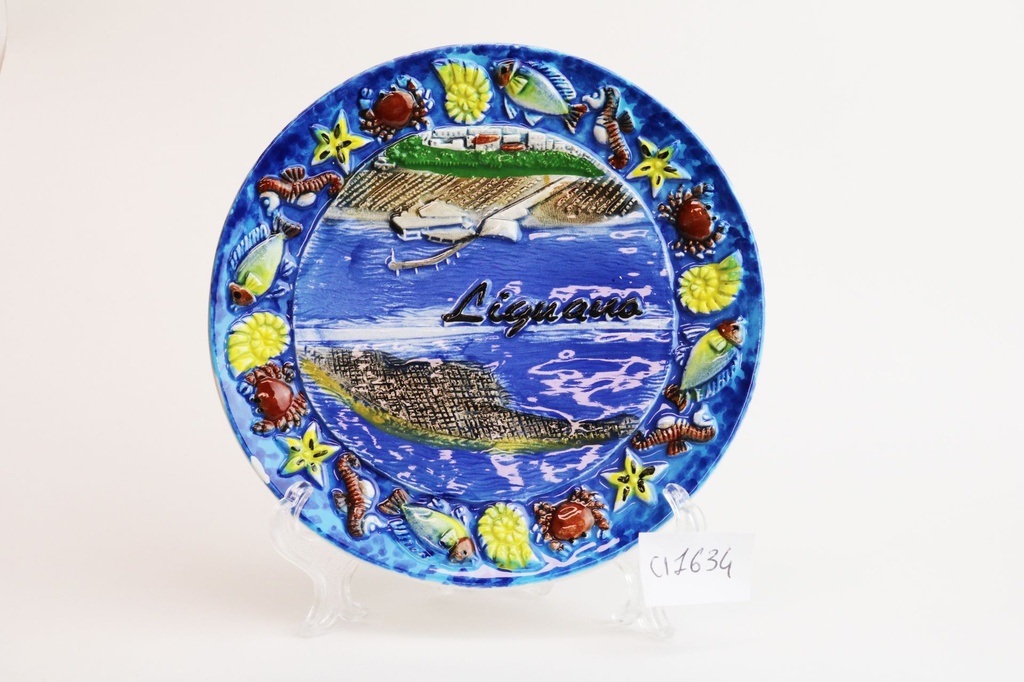 PIATTO CERAMICA CM 13 LIGNANO 