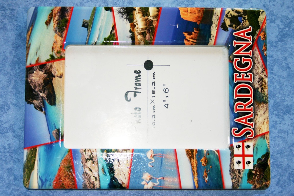 PORTAFOTO CERAMICA SARDEGNA IMMAGINI GRA 
