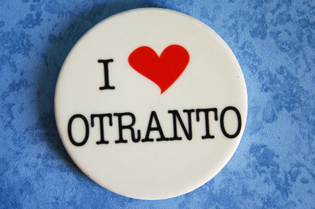 MAGNETE CERAMICA I LOVE OTRANTO 