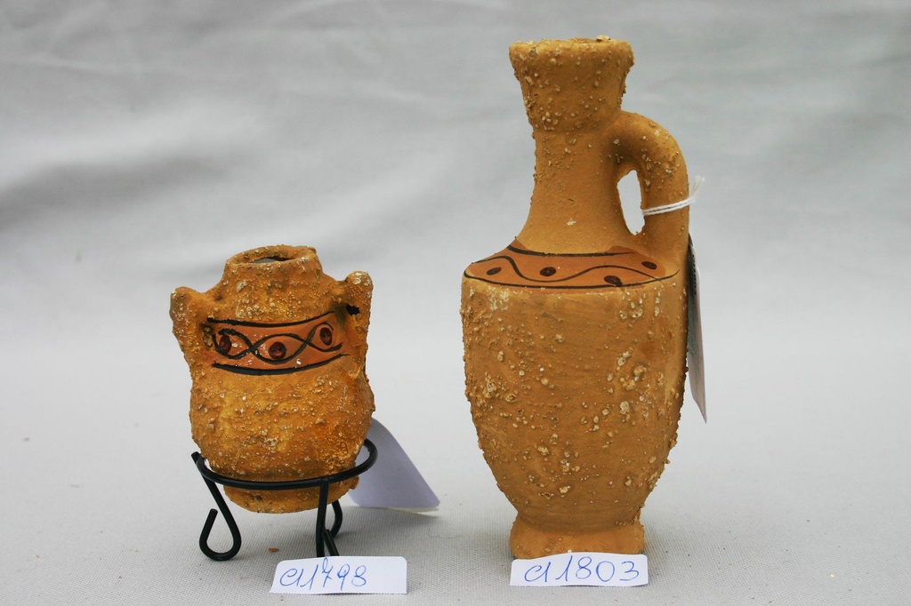 VASETTO CERAMICA PIC C/PIEDISTALLO FERRO 