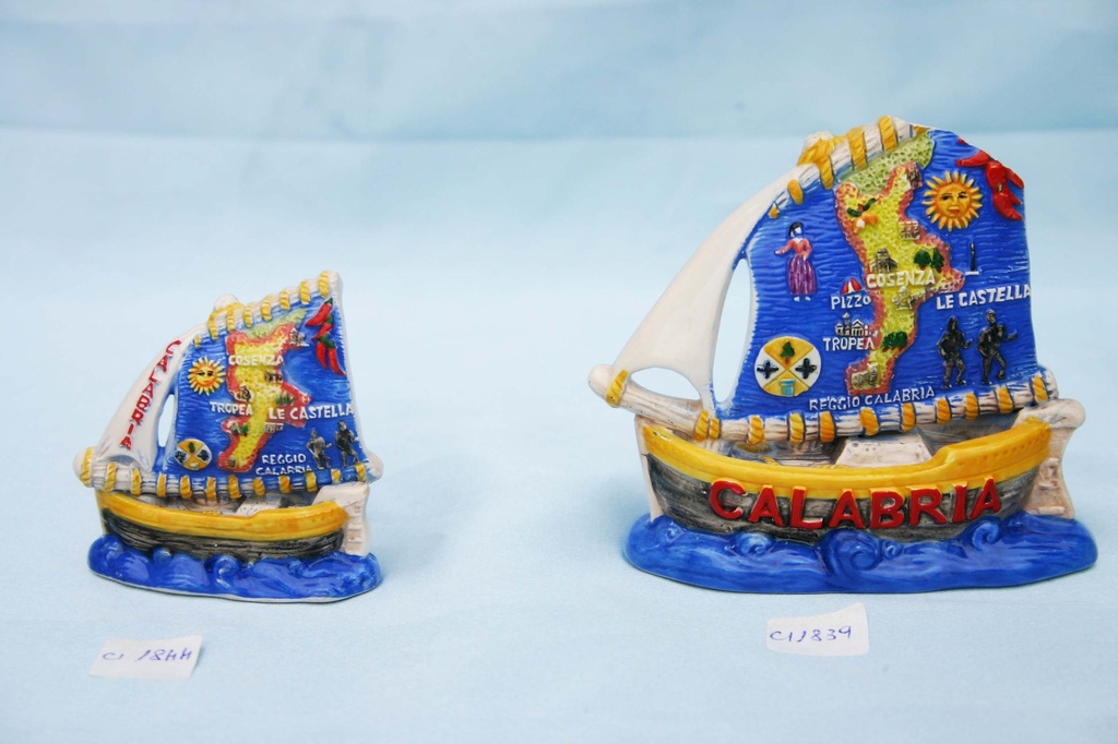 BARCHETTA CERAMICA PICC. CALABRIA 