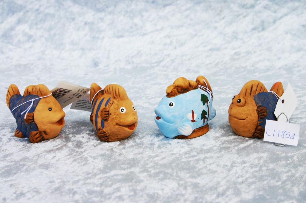 PESCE CERAMICA MINI 5,5x4x5,5cm 