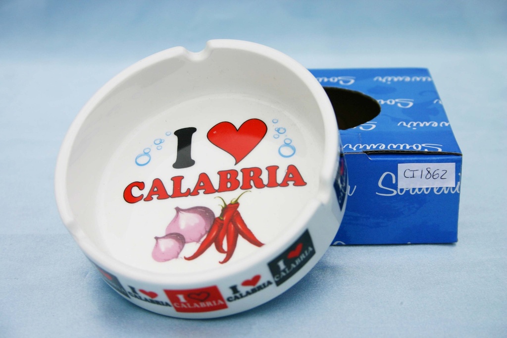 POSACENERE CERAMICA CALABRIA C/SCATOLA 