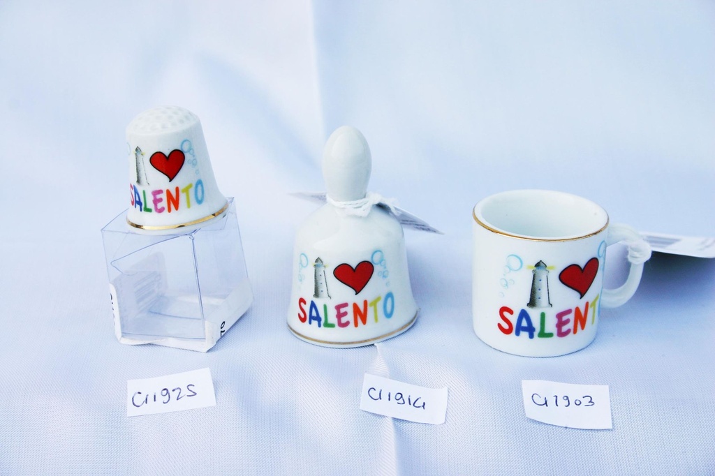 DITALE CER C/SCATOLA I LOVE SALENTO 