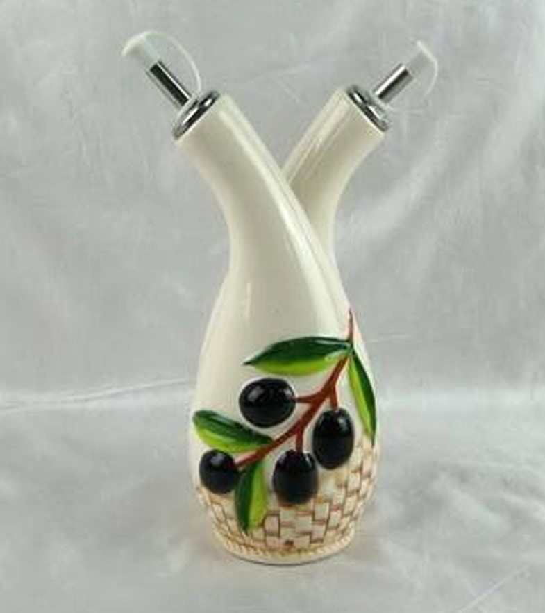 BOTTIGLI CER. OLIO NUOVO DEC. OLIVE DOPPIO COLLO 