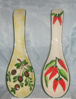 POGGIAMESTOLO CERAMICA CON PEPERONCINI 