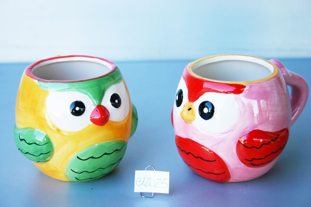 TAZZA CERAMICA GUFO 4 COL ASS 